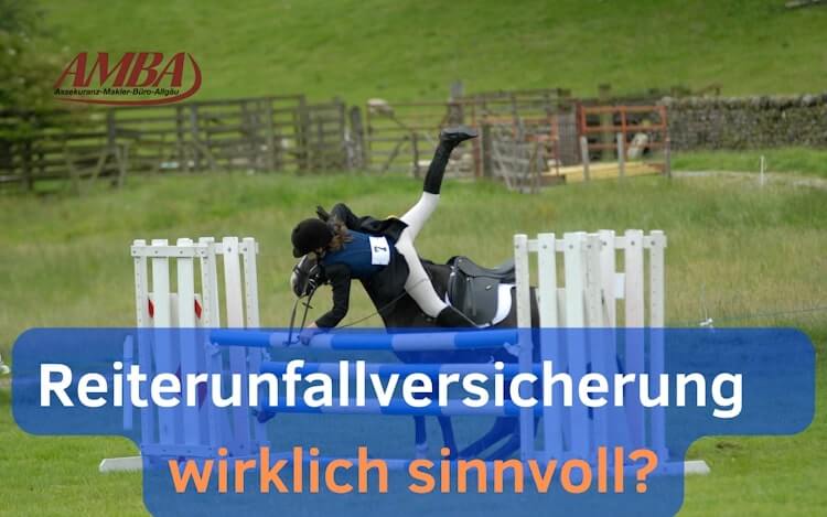 Ist eine Reiter Unfallversicherung wirklich sinnvoll?