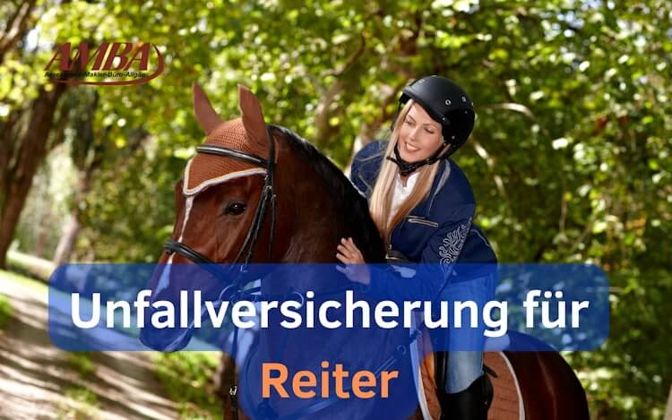 gut geschützt mit einer Unfallversicherung für Reiter