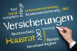 Welche Privatversicherungen gibt es?